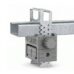 Fixator magnetic pentru profil CD 60 / PP 60×27 montat pe bridă metalică