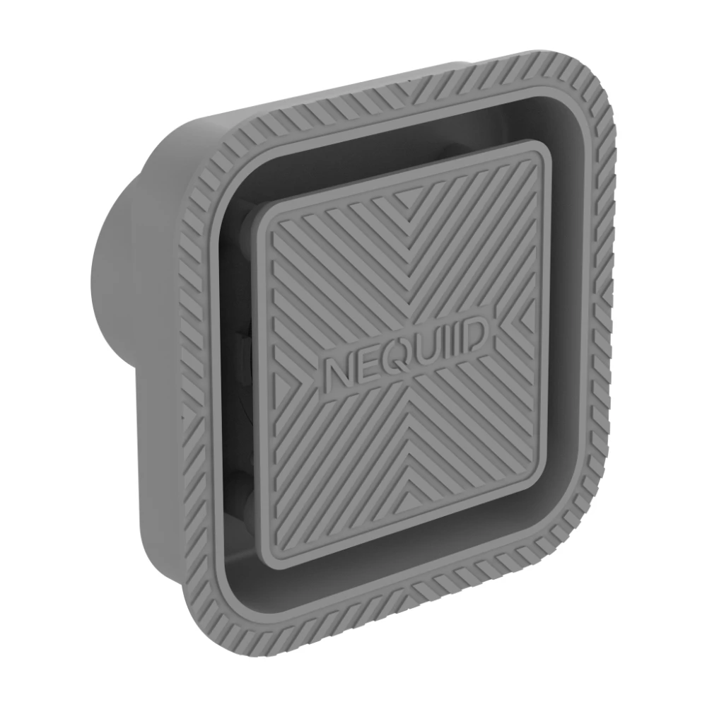 VentZero T-Q, ventilație ascunsă sub gresie cu formă pătrată și colțuri rotunjite
